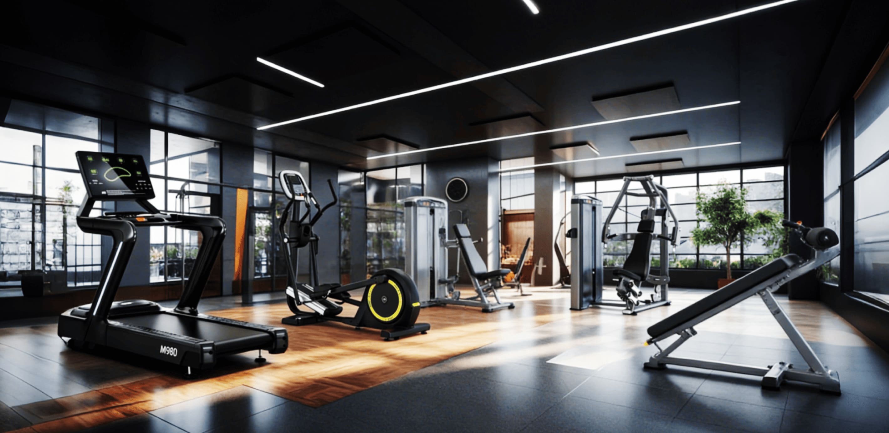 Centro de Gimnasio impulsado por AI